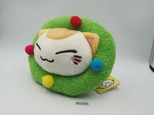 Nemuneko B0309 White Cat Furyu 5" Plush Stuffed TAG Toy Doll Japan - Foto 1 di 10