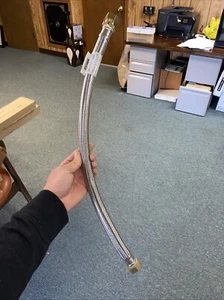 WH24SS Anschluss für Warmwasserbereiter, 24 Zoll, Premium geflochtener Edelstahl - Bild 1 von 2