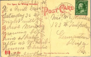 Vintage Postcard Trinity Episcopal Church Pass Christian MS ~ Posted 1910 - Picture 1 of 3