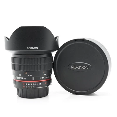 Rokinon 14mm f2.8 ED IF AS UMC Lens Nikon #548 - Image 1 of 4