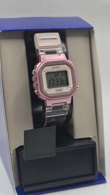 Casio LA20WHS-4A,  Women's Digital Pink Resin Watch, Chronograph, Alarm - Image 1 of 2