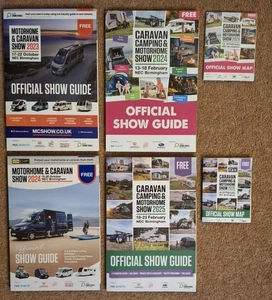 NEC Wohnmobil und Wohnwagen Show Guides Okt 23 Feb 24 Okt 24 Feb 25 - Bild 1 von 6