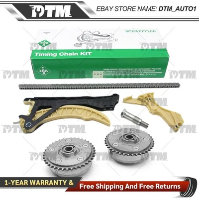 INA Timing Chain Kit & Camshaft VVT FOR BMW N46 N42 Z4 118 120 318 320 520 X1 X3 - Image 1 of 4