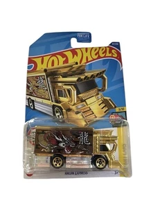 Nuevos autos artísticos Hot Wheels Raijin Express 87/250 Gold HW 3/10 - Imagen 1 de 5