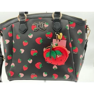 Juicy Couture Strawberry Design Purse Tote Bag (Viral TikTok) - Picture 1 of 10