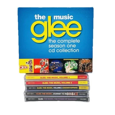Glee – Season One CD Box Set Vol 1–3 + Madonna + Regionals 2010 Tested VGC - Image 1 of 4