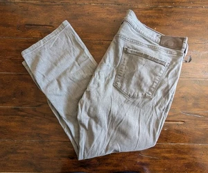 Paige Men's 40 Federal Jeans Gray Slim Straight Stretch Denim - Picture 1 of 14