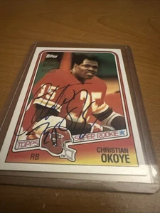 2001 Topps Archives Reprint #363 Christian Okoye Football Chiefs - Bild 1 von 8