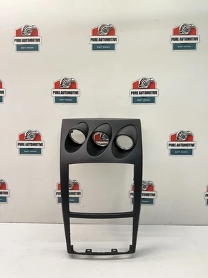 2003-2005 Nissan 350Z Center Console Upper Radio Bezel Trim Black OEM - Image 1 of 4