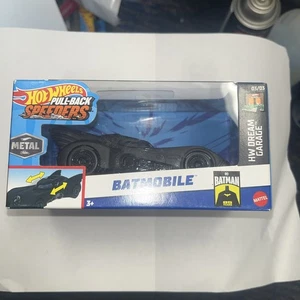 Hot Wheels Batman Batmobile Pull Back Speeders Metall - Brandneu Versiegelt - Bild 1 von 6