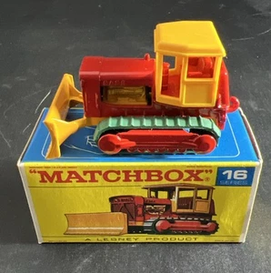 Vintage Matchbox MB16 CASE TRACTOR. Boxed NOS Mint - Picture 1 of 12