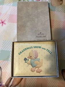 Vintage Grandma’s Show and Tell Brag Buch Fotoalbum Ente Punze NEU - Bild 1 von 6