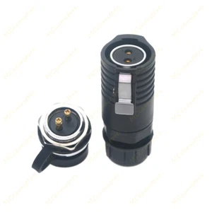 XHP20 2 pin Screw Crimp Panel Mount Plug Socket,Industrial Aviation Connector - Picture 1 of 6