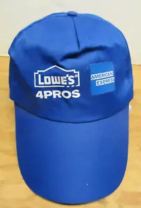 CAPPELLO A SFERA "LOWE'S 4PROS AMERICAN EXPRESS" ~ regolabile (679j) - Foto 1 di 7