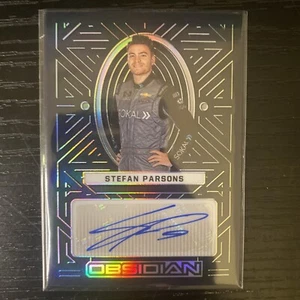 2023 Panini Chronicles Racing Obsidian Auto - Stefan Parsons - Picture 1 of 2