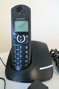 BASIS + TELEFOON ALCATEL F380 DECT DRAADLOZE TELEFOON - Photo 1/1