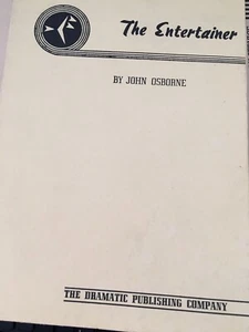 The Entertainer, A Full Length Play by John Osborne, Dramatic Publishing Company - Picture 1 of 2