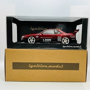 encendido 1/18 LB-ER34 Super Silhouette SKYLINE rojo/negro #9 IG2706 - Imagen 1 de 7