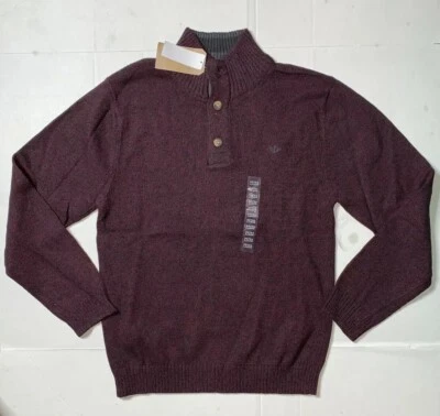 Nuevo- Suéter Dockers Cuello Capucha Abotonado Niños (Talla 18/XL) Foto 1 de 4