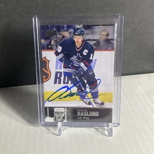 2013-14 Upper Deck Ultimate Collection Legends Signatures Markus Naslund - Picture 1 of 2