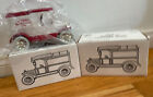 ERTL 1913 FORD MODEL T DELIVERY BANK GREETINGS SACHS FINLEY  2 PIECES 