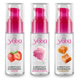 Candy Floss Lube Strawberry Caramel Flavoured Lubricant Yoba 50ml