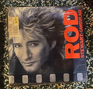 Rod Stewart Camouflage 1984 Vinyl LP Srinkwrap 80s Pop Rock - Picture 1 of 1