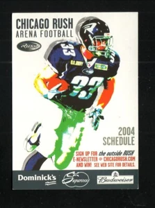 Chicago Rush 2003 Pocket Schedule AFL - Picture 1 of 1