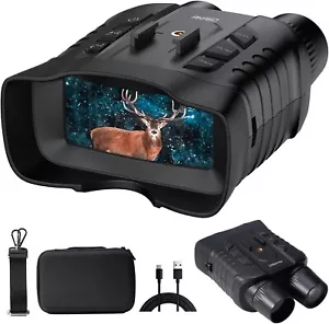 Seemor AI Full Color 4K Night Vision Goggles Binoculars 16X Digital Zoom NVG Su - Picture 1 of 7