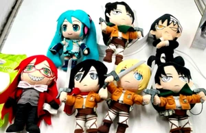 OFFICAL MIKASA (ATTACK ON TITAN) AND OTHER PLUS DOLLS 7 PLÜSCH ANIME HATSUNE MIKU - Bild 1 von 11