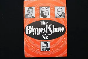 1952 DIE GRÖSSTE SHOW DES PROGRAMMS '52 - PATTI PAGE - K 2265 - Bild 1 von 10