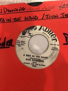 U.S Original - Abner Demo - Don Downing (Rod&Blazer)-Bird In The Hand/Jivin Jean - Picture 1 of 2