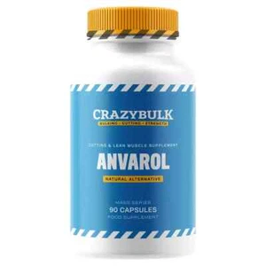 Crazybulk Anvarol | Natürliche Anabole Muskel Body Building Ergänzung - Packung mit 1 - Bild 1 von 5