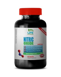 muscle gain for men - NITRIC OXIDE PREMIUM 2400MG 1B - nitric oxide amplifier - Picture 1 of 10