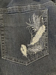 Catherine's Women's Stretch Jeans-Dark Wash-Size 24W - Picture 1 of 15