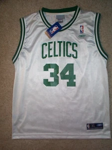 Camiseta deportiva de baloncesto REEBOK Boston Celtics PAUL PIERCE NBA jóvenes niños (xl) - Imagen 1 de 2
