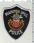 Manitou Springs Police (Colorado) 1St Issue Shoulder Patch