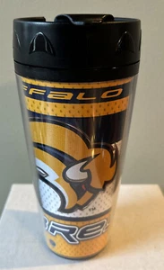 WinCraft Buffalo Sabres Slug Logo 16 Oz. NHL Travel Mug Tumbler Rare - Picture 1 of 12