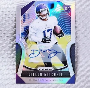 Dillon Mitchell RC SP ๐ 2019 Prizm Rookie Auto Silver Prizm #358 Vikings, Alks - Foto 1 di 2