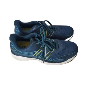 New Balance Fresh Foam 860v10 Running Shoe Mens sz 13 Blue White Sneakers - Picture 1 of 7