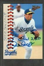 1998 Multi-Ad #20 Steve Sisco Omaha Royals Baseball Card signed autograph (C10)