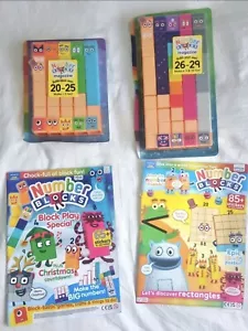 Zahlenblöcke Spielzeug 20-25 & 26-29 Zahlenblöcke Geburtstag Geschenk ADHS Mathe - Bild 1 von 3