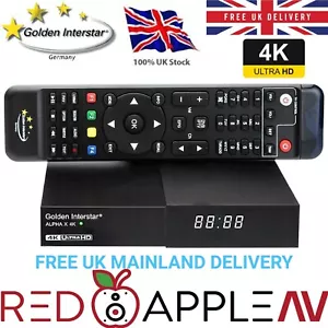Golden Interstar Alpha X 4K UHD Satellite IP Multimedia 12v or 240v Receiver - Picture 1 of 7