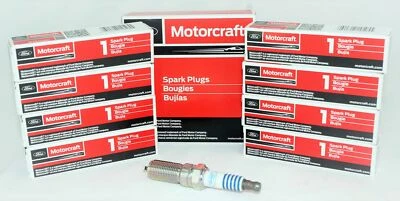 Set of 8 Genuine OEM Motorcraft SP589 CYFS12YT6 Spark Plug replaces SP520 SP520X - Image 1 of 4