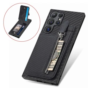 Custodia telefono pelle magnetica per Samsung Galaxy A14 A15 A16 5G portafoglio scheda cover - Foto 1 di 16