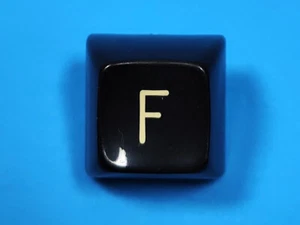 Genuine DEC VT100 terminal keyboard keycap - Letter F key - HTF - Picture 1 of 1