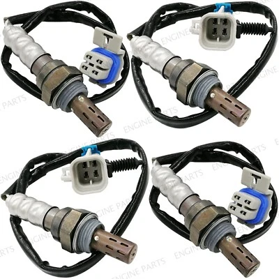 4Pcs Oxygen O2 Sensor Up&Down 234-4668 Fit Cadillac Escalade Chevrolet Avalanche - Image 1 of 4