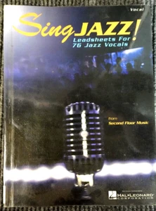 Swing Jazz! 76 vocal lead sheets book 2002 Hal Leonard Second Floor Music book - Picture 1 of 22