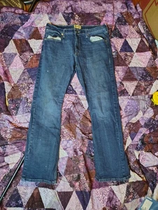 Wrangler 20X Boot Cut Jeans Herren 36x32 blau Workwear Western Baumwollstich - Bild 1 von 10