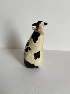 Moderne Resin Kuh Figur - Bild 1 von 6
